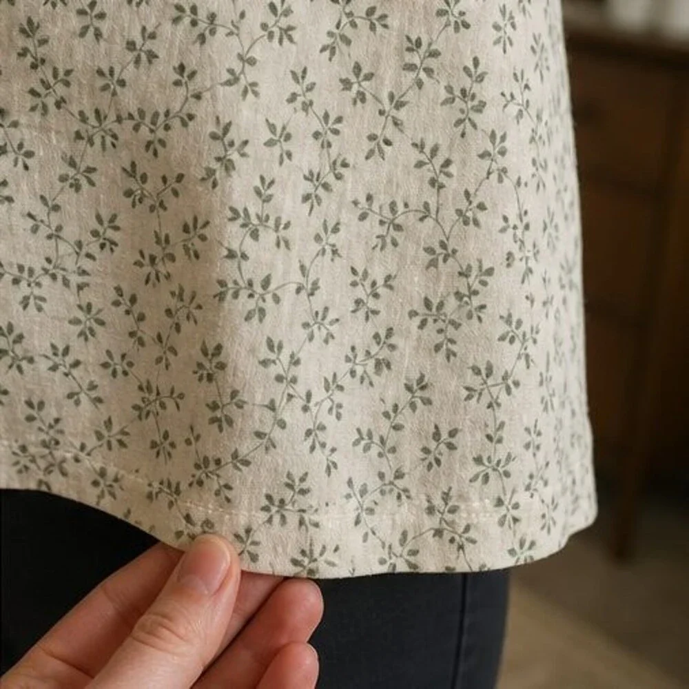 Navy Peplum Top